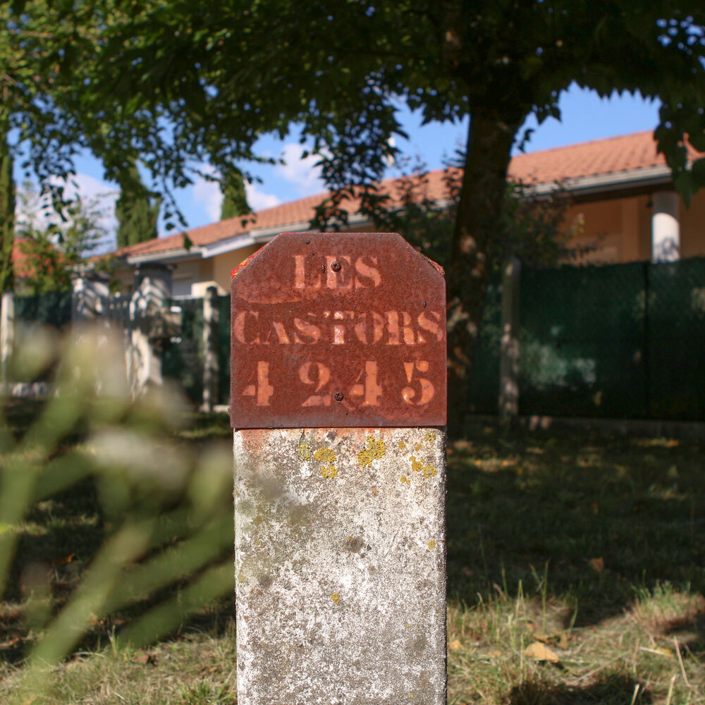 brone à l'entrée du lotissement, 2018_AP