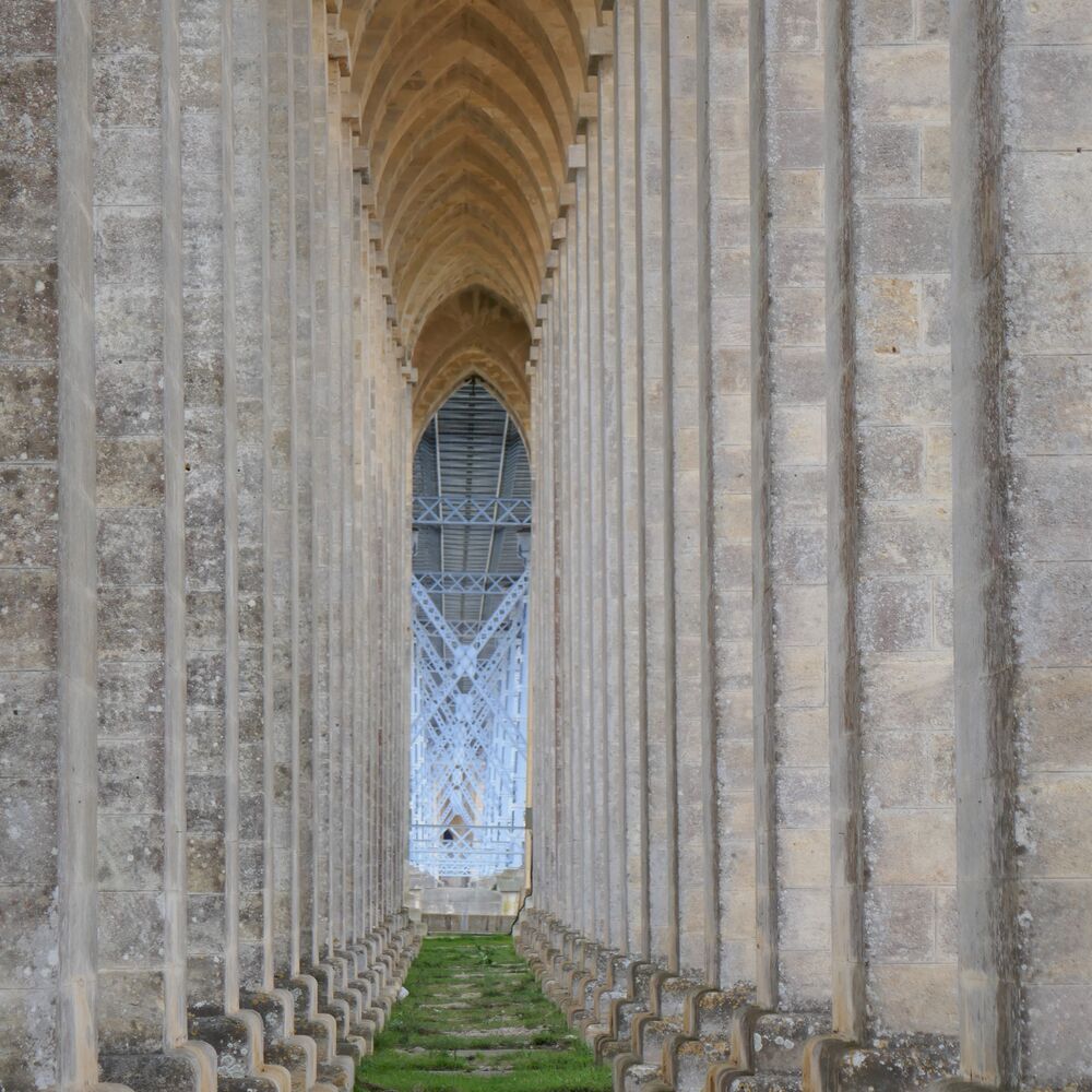 enfilade des piles du pont, 2022_FG