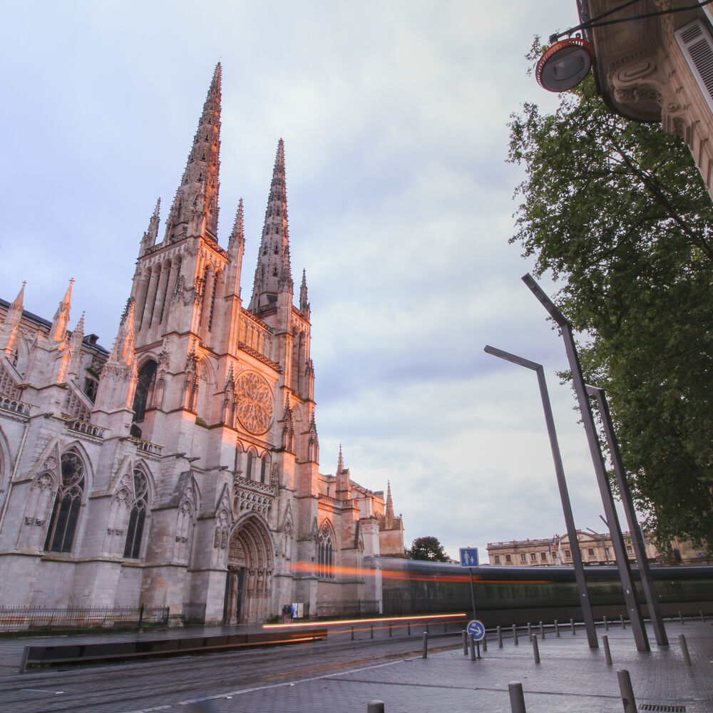 façade nord, vue depuis la place Pey Perland, 2018_AP