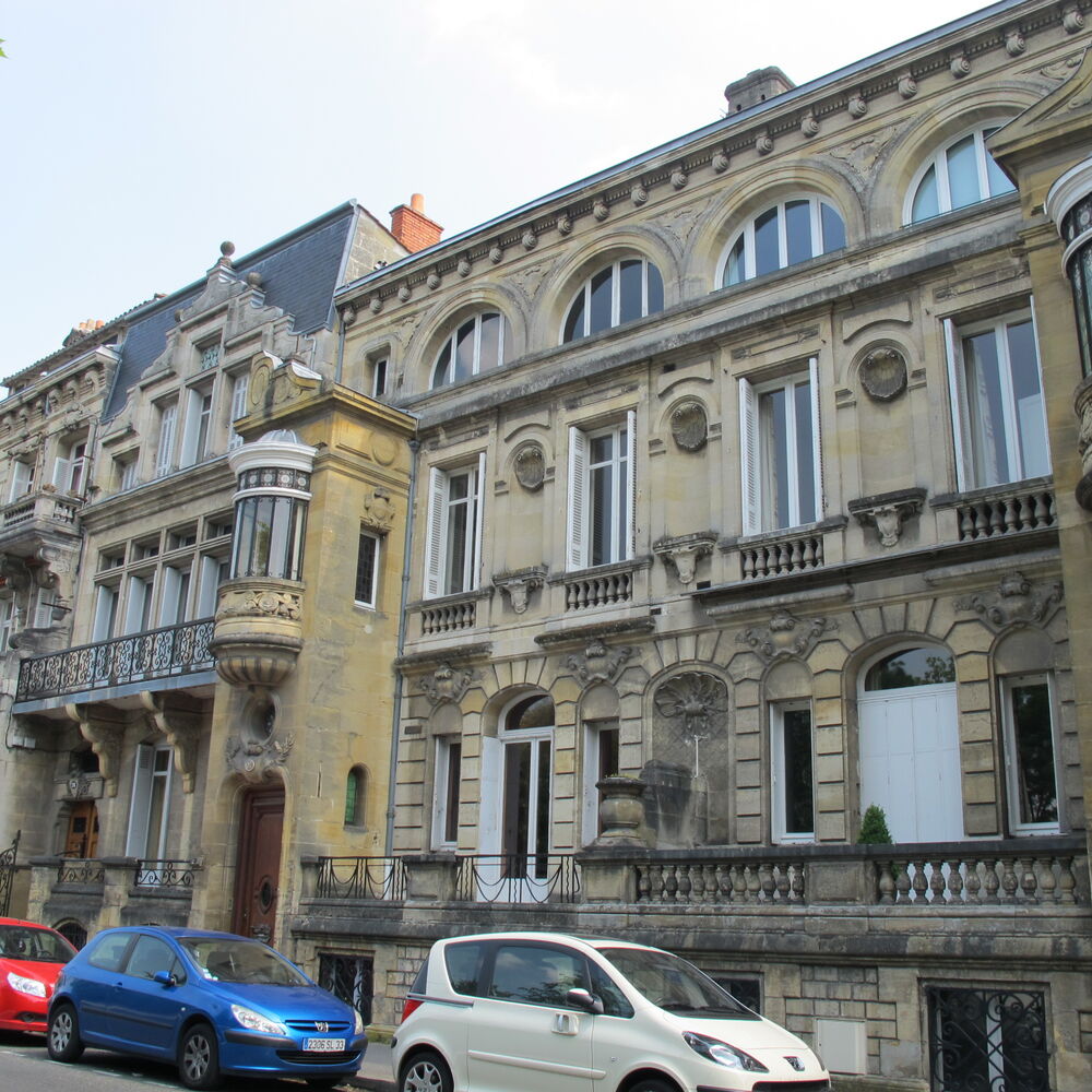 Façades des maisons rue du Bocage, Bertrand Alfred-Duprat, architecte, 1892-96