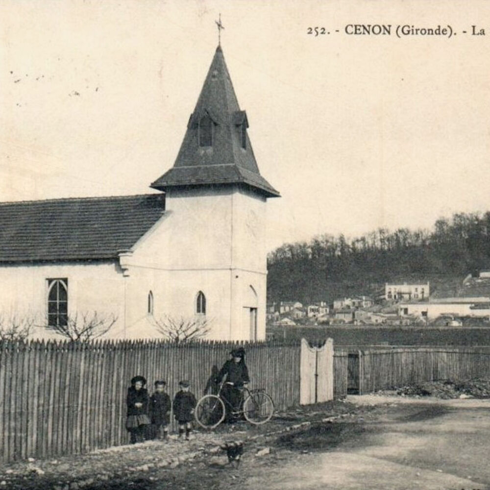 La Nouvelle Chapelle rue Brunereau Cenon, en 1910