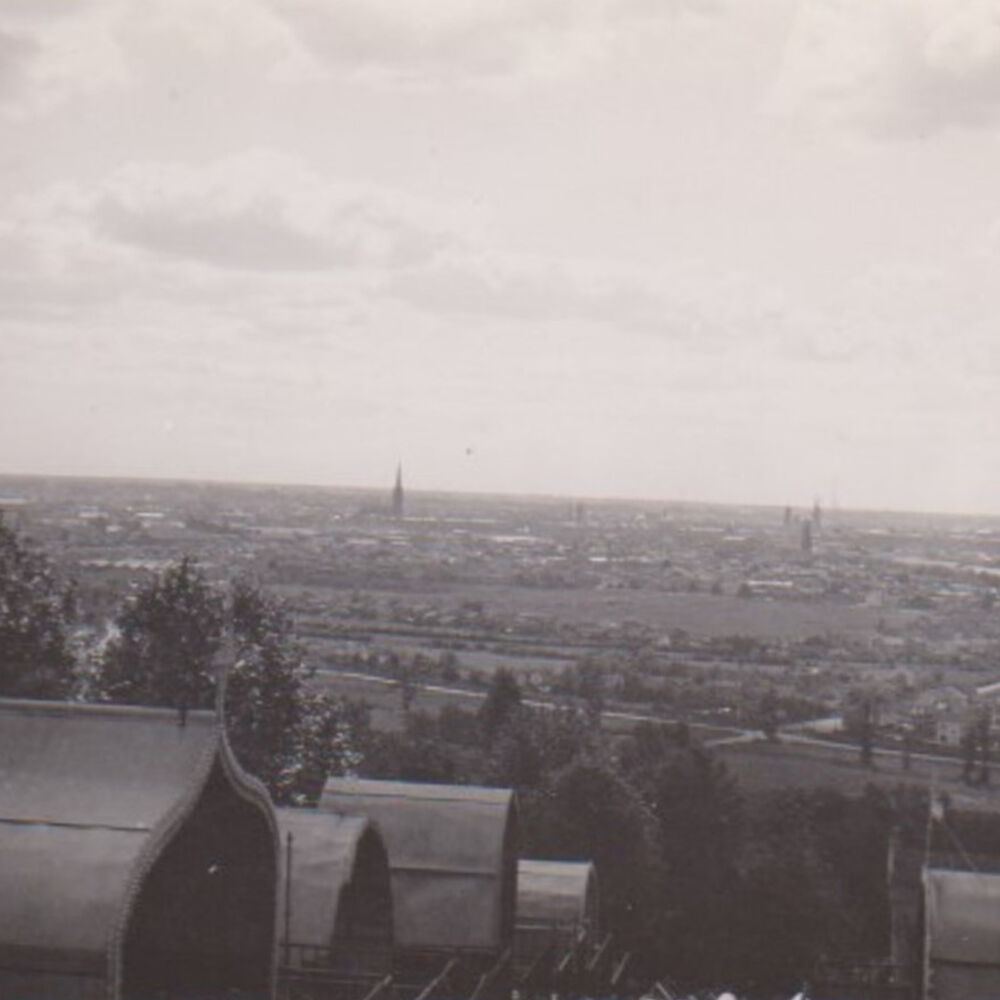 Cimetière catholique Saint-Romain à Cenon, en 1940