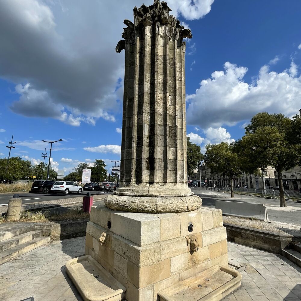 Vue Fontaine de la Grave, François Bonfin, architecte, 1788.