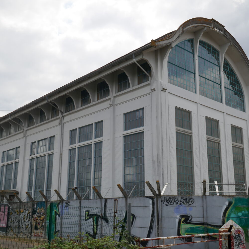 Façade Halle RTE, 1924.