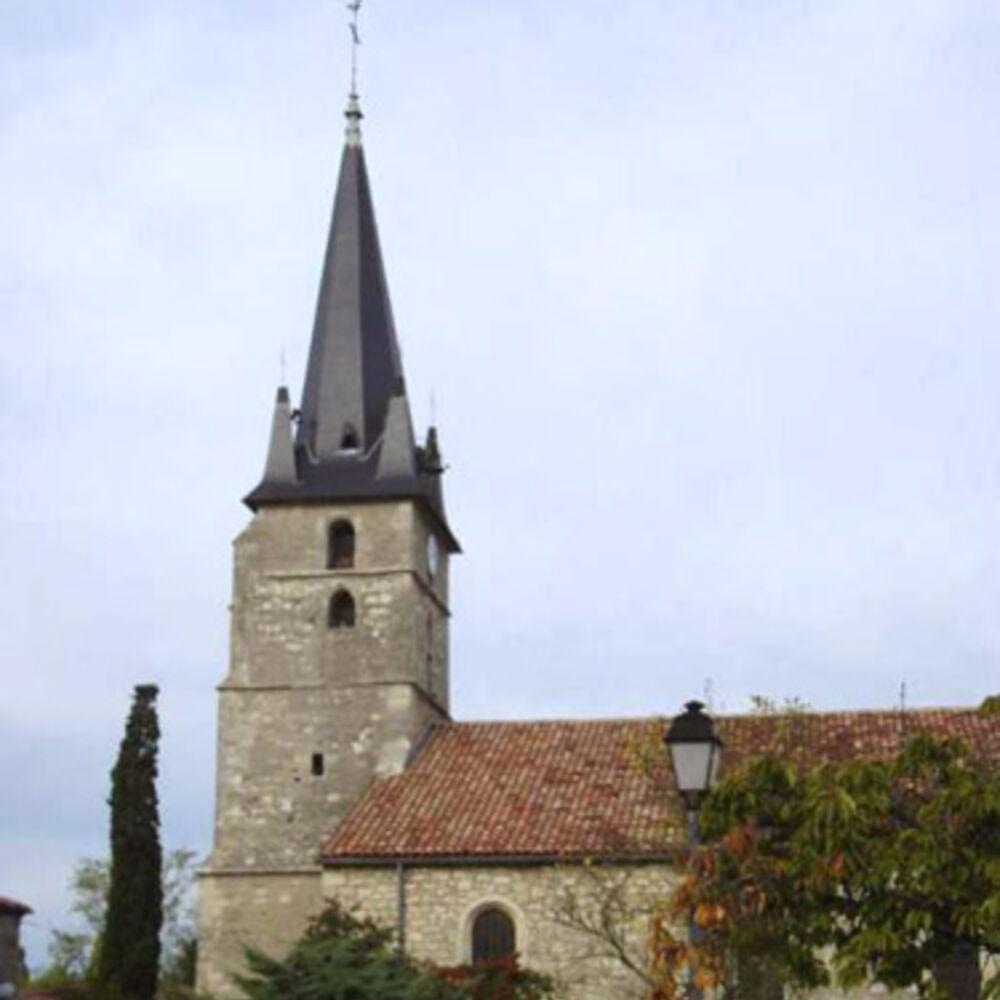 Façade principale de l'église