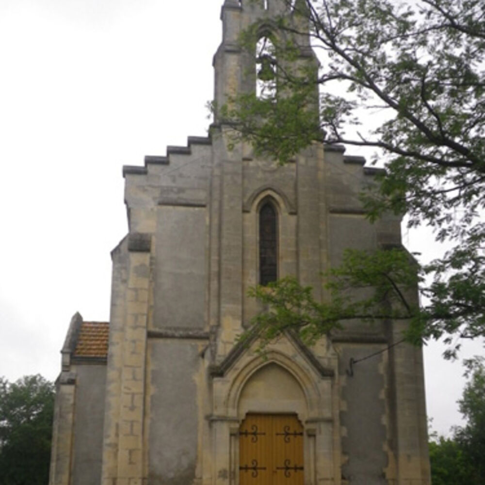 Façade principale de l'église 