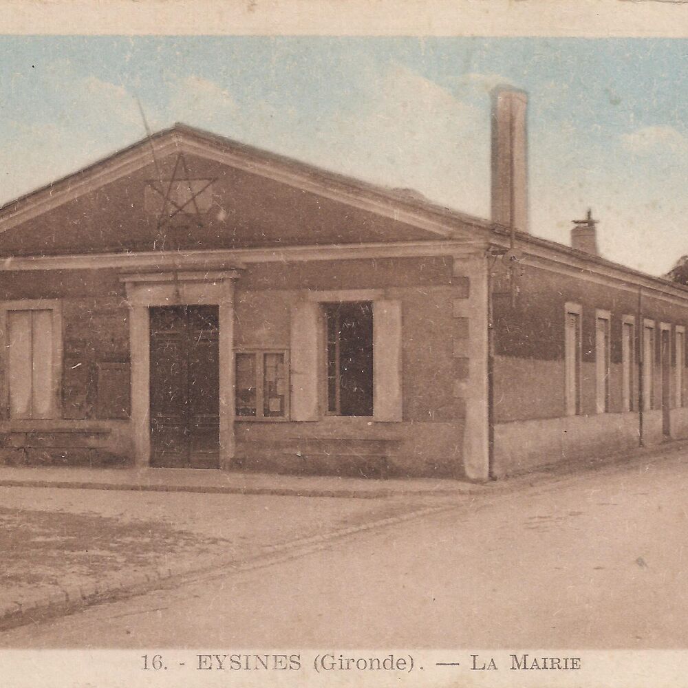 la mairie façade nord et ouest