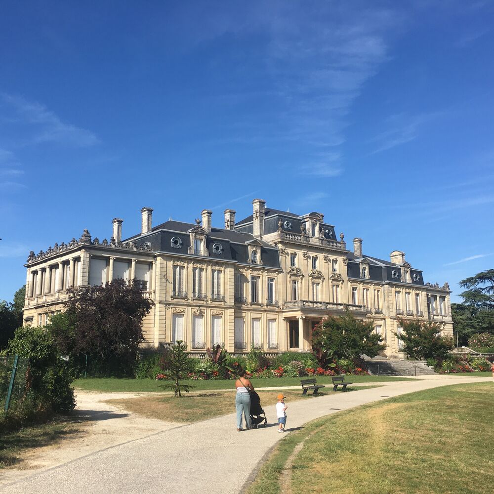 Vue de l'extrémité ouest du château, 2024