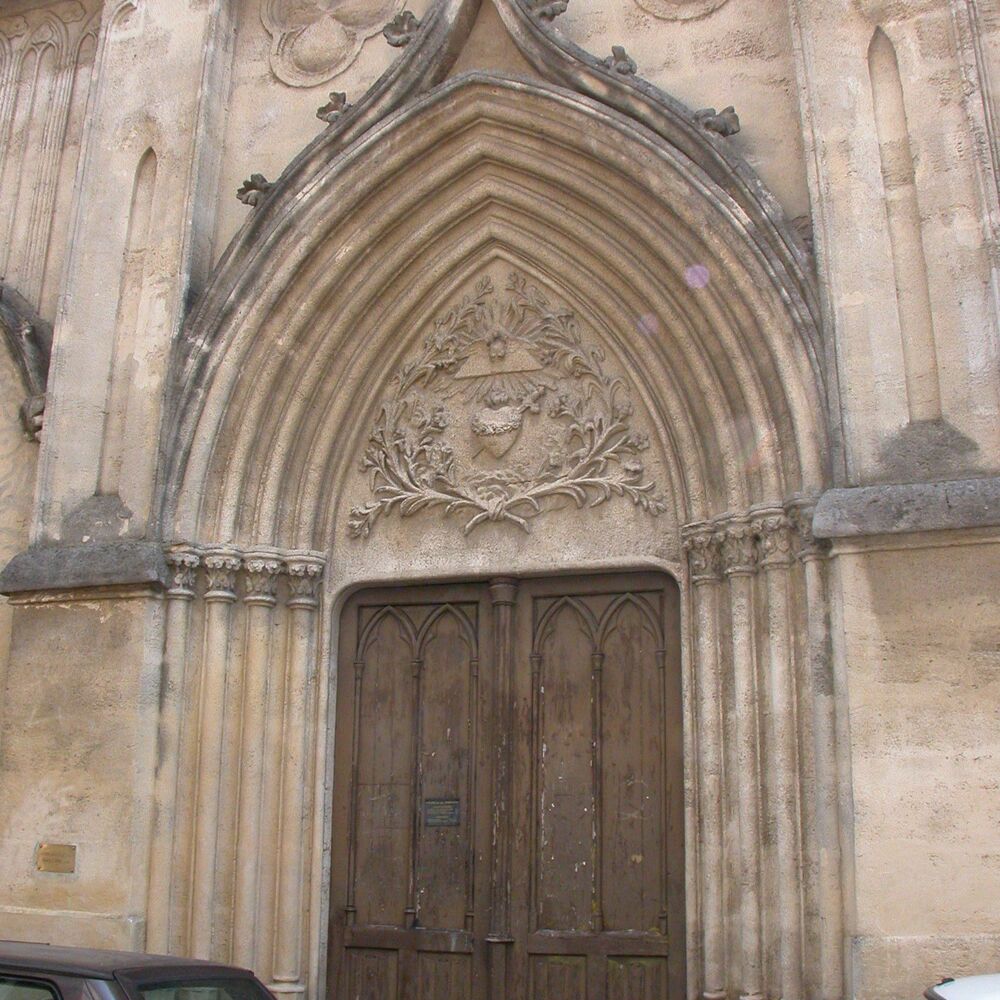 Entrée de la chapelle 