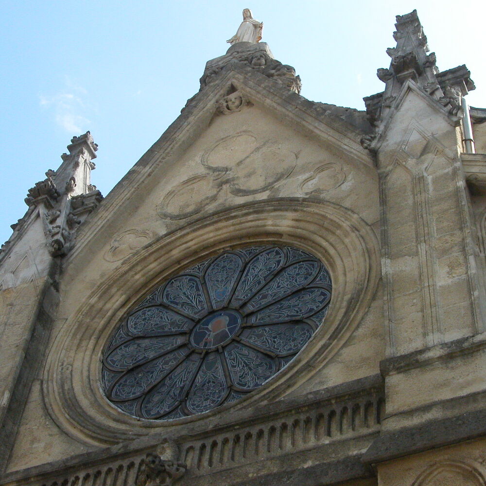 oculus de la façade sur rue