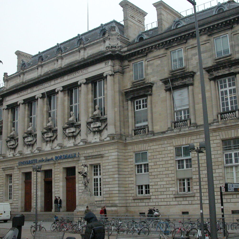 façade principale de la faculté