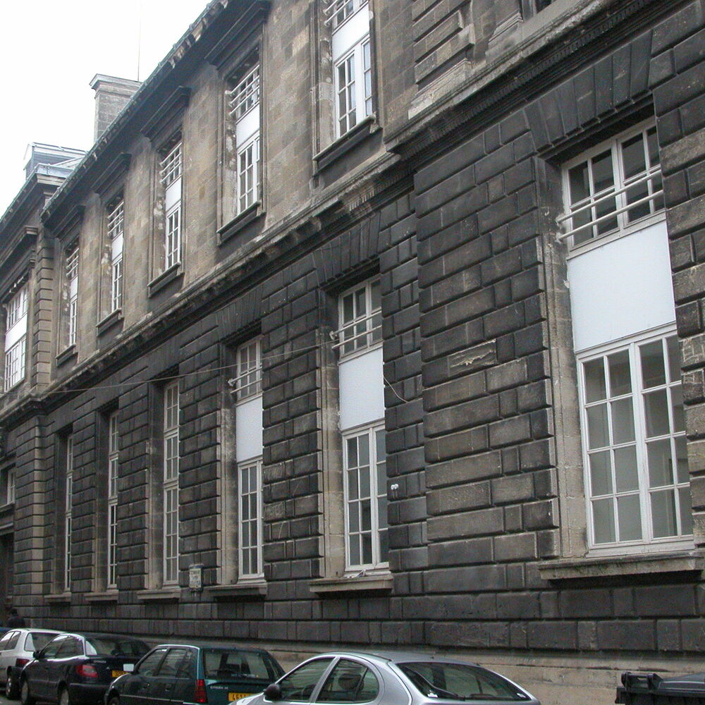 façade latérale de la faculté