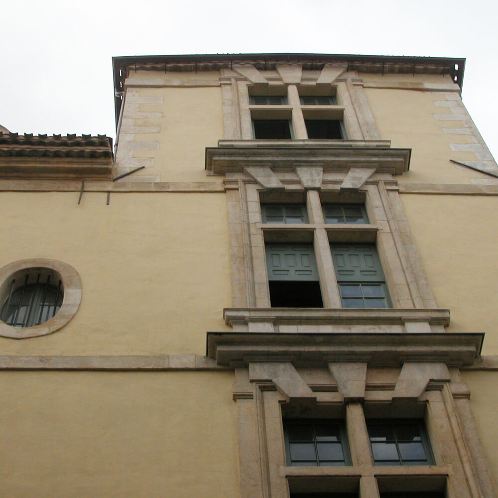 Détail de la façade principale