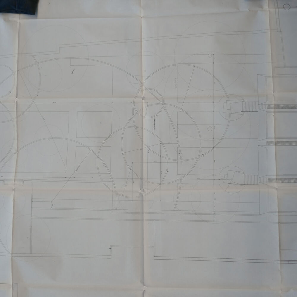 Plan de la nouvelle école primaire par les architectes Hernandez et Bousquet en 1994.