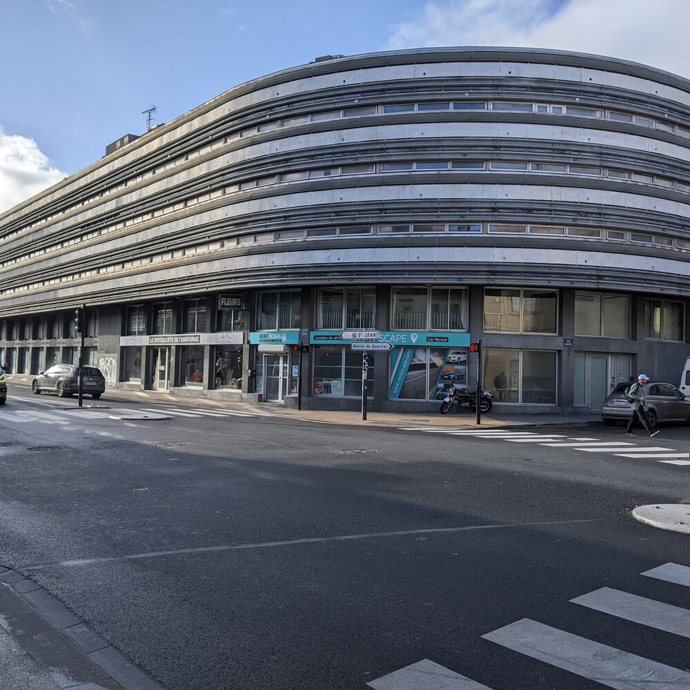 Vue d'ensemble depuis le cours de la Marne.