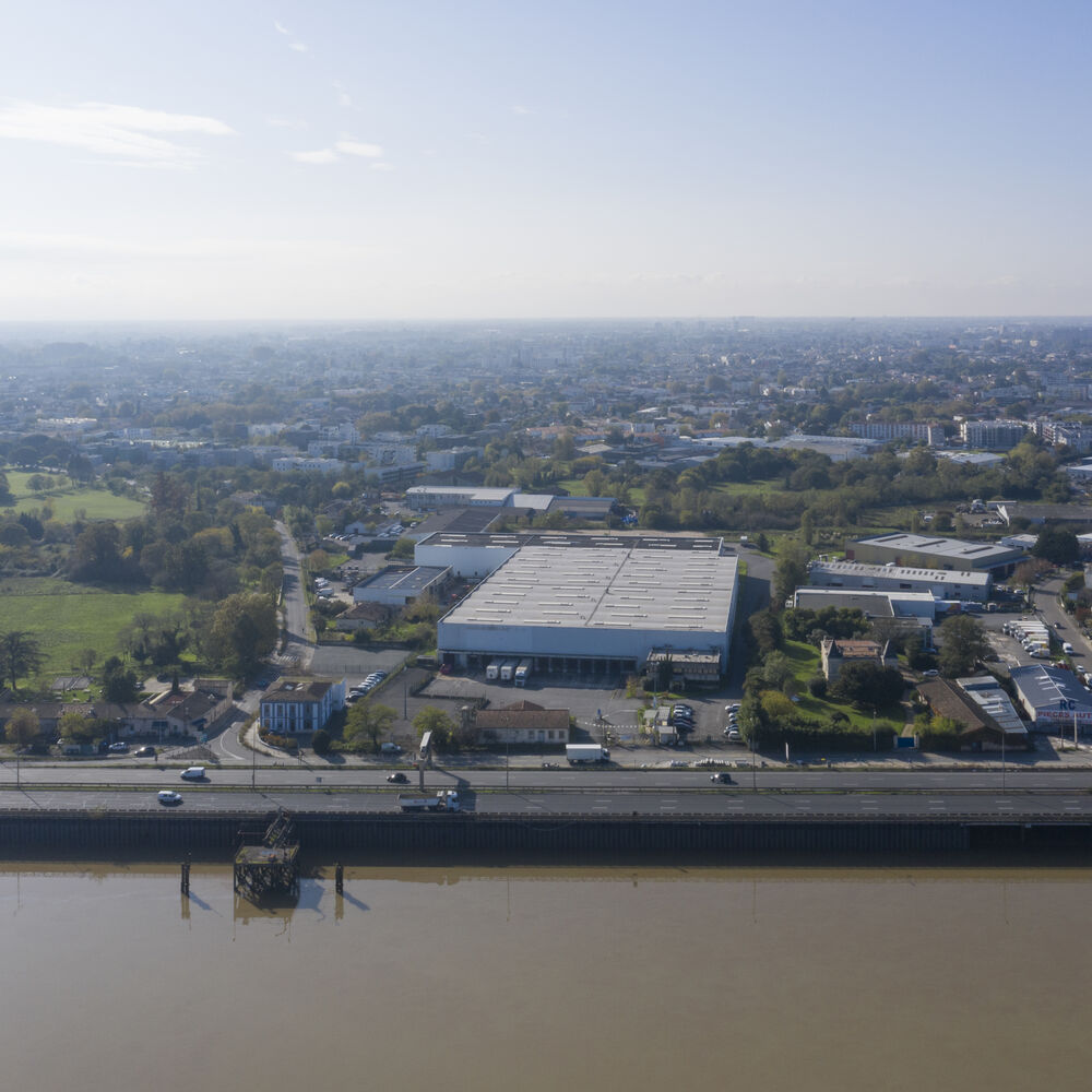 La Rocade au débouché du Pont François Mitterrand