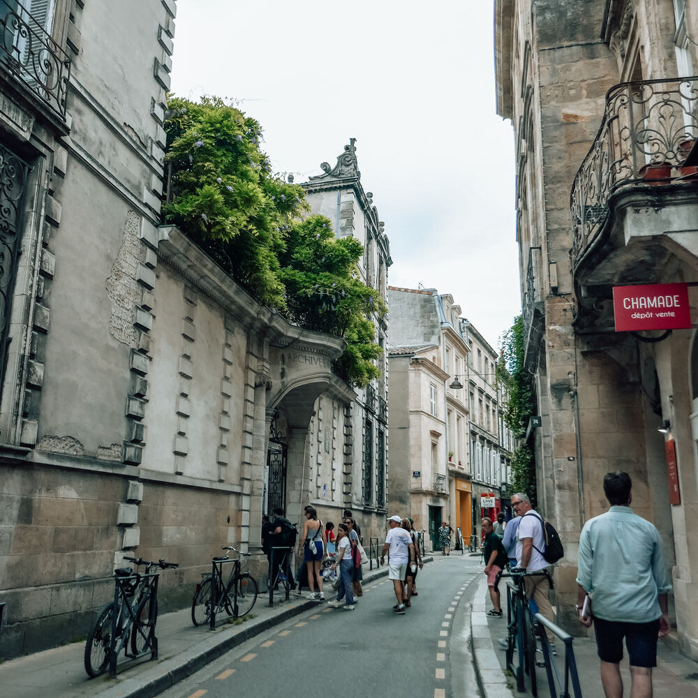 Vue depuis la rue de l'hôtel Ragueneau