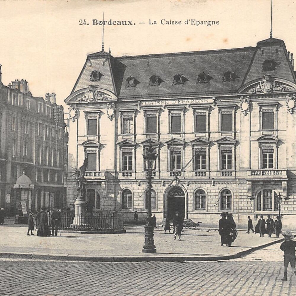 Façade du bâtiment après les modifications de 1907.