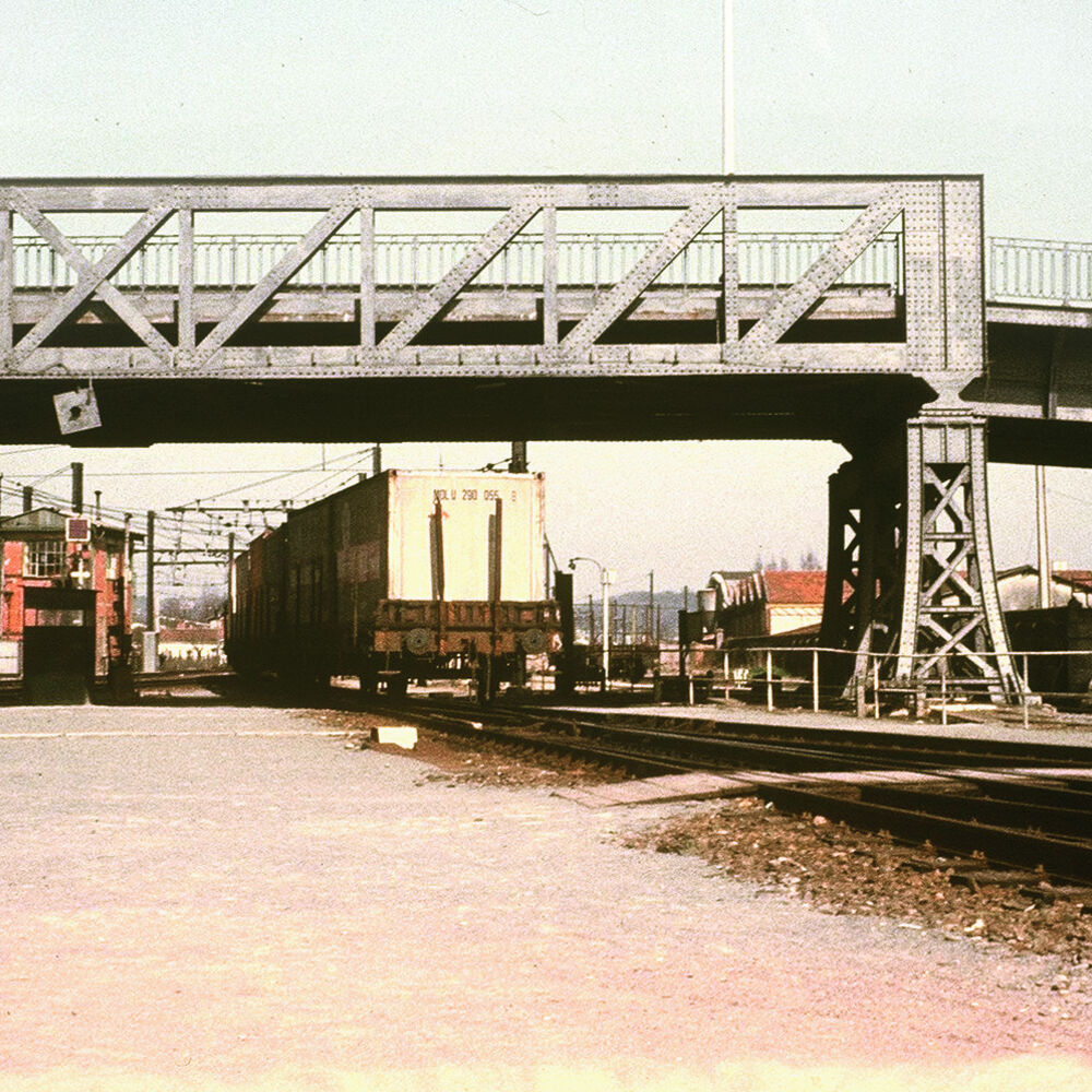 Le Pont Bouthier et l'ancien poste d'aiguillage n°1