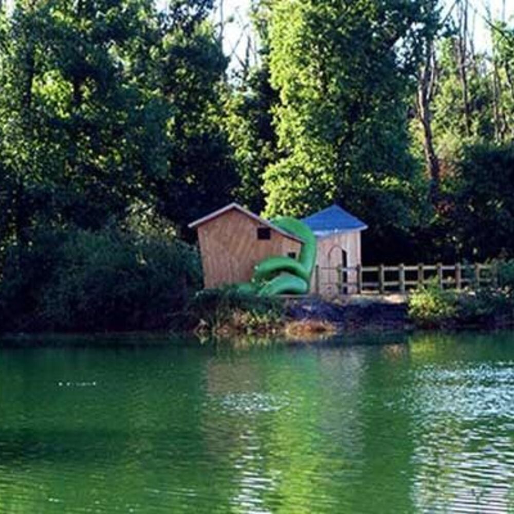 Une façade du refuge