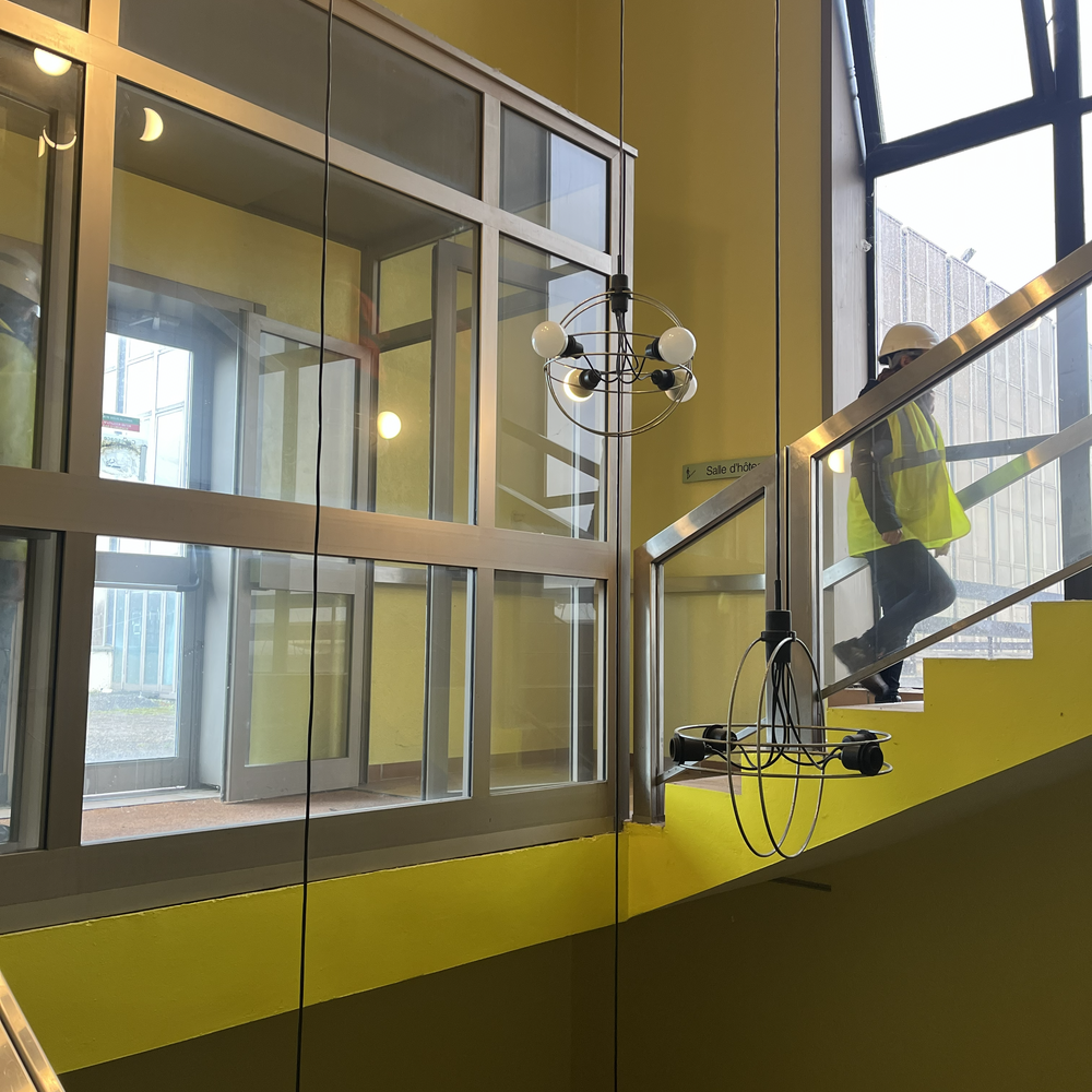 Circulation verticale dans la tour