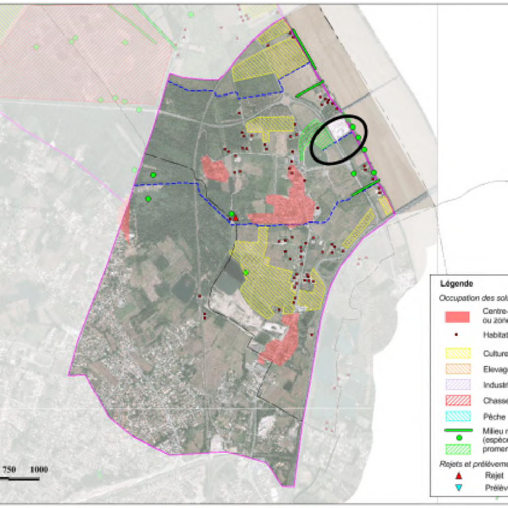 Carte d'utilisation des sols