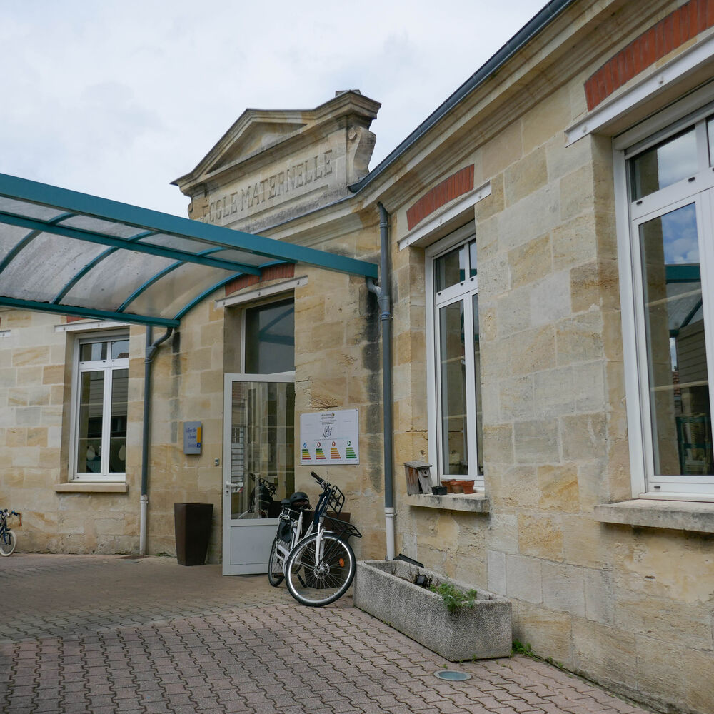 Façade de l'école 