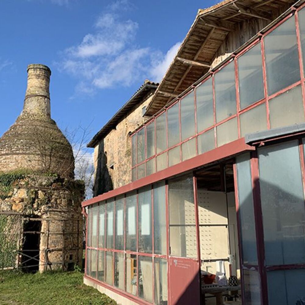 Un des fours bouteille de l'usine