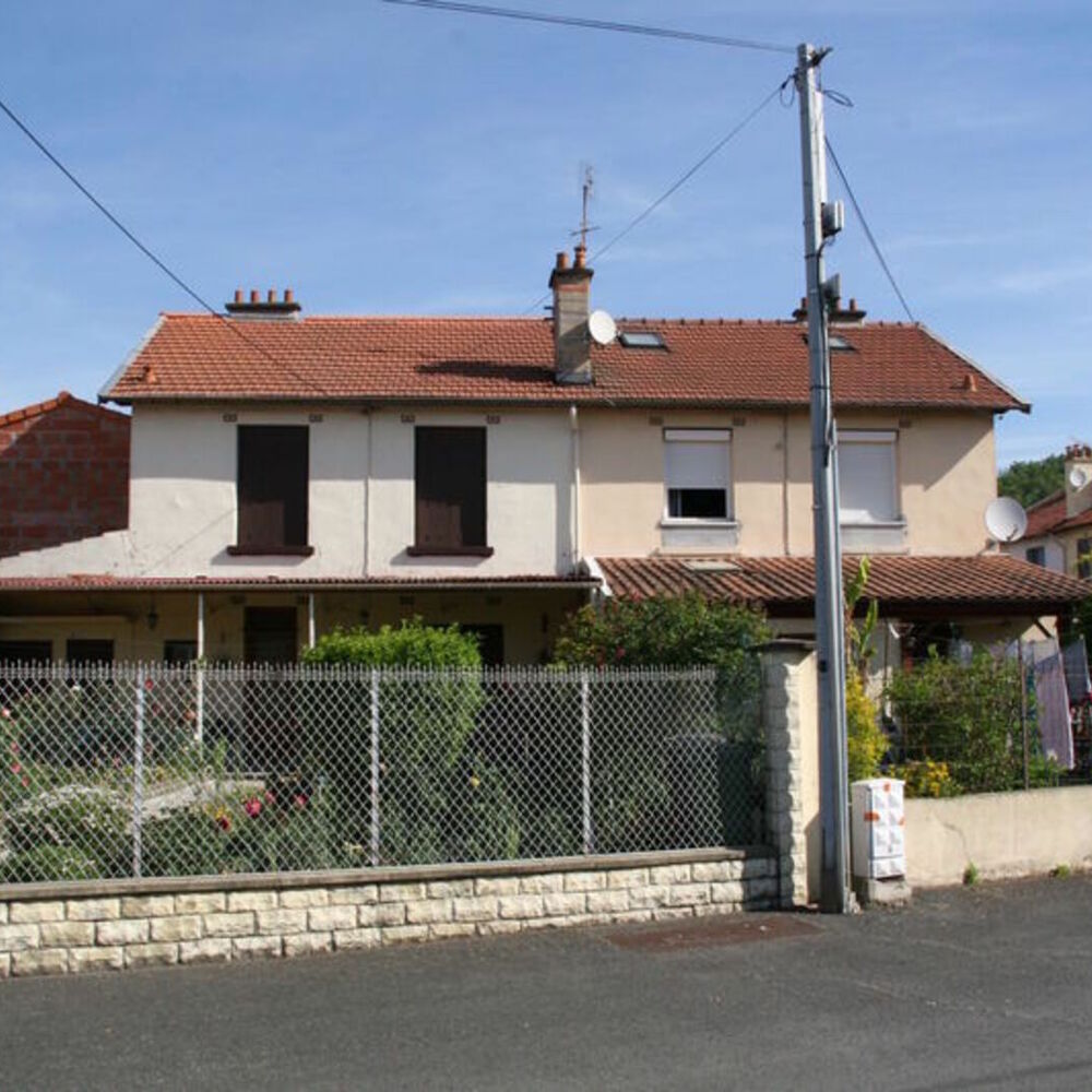 Façade d'une maison de la cité ouvrière Maupéou