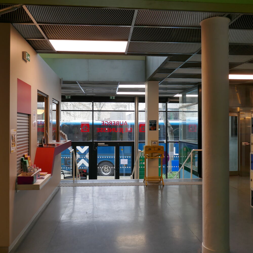 Hall d'entrée de l'auberge