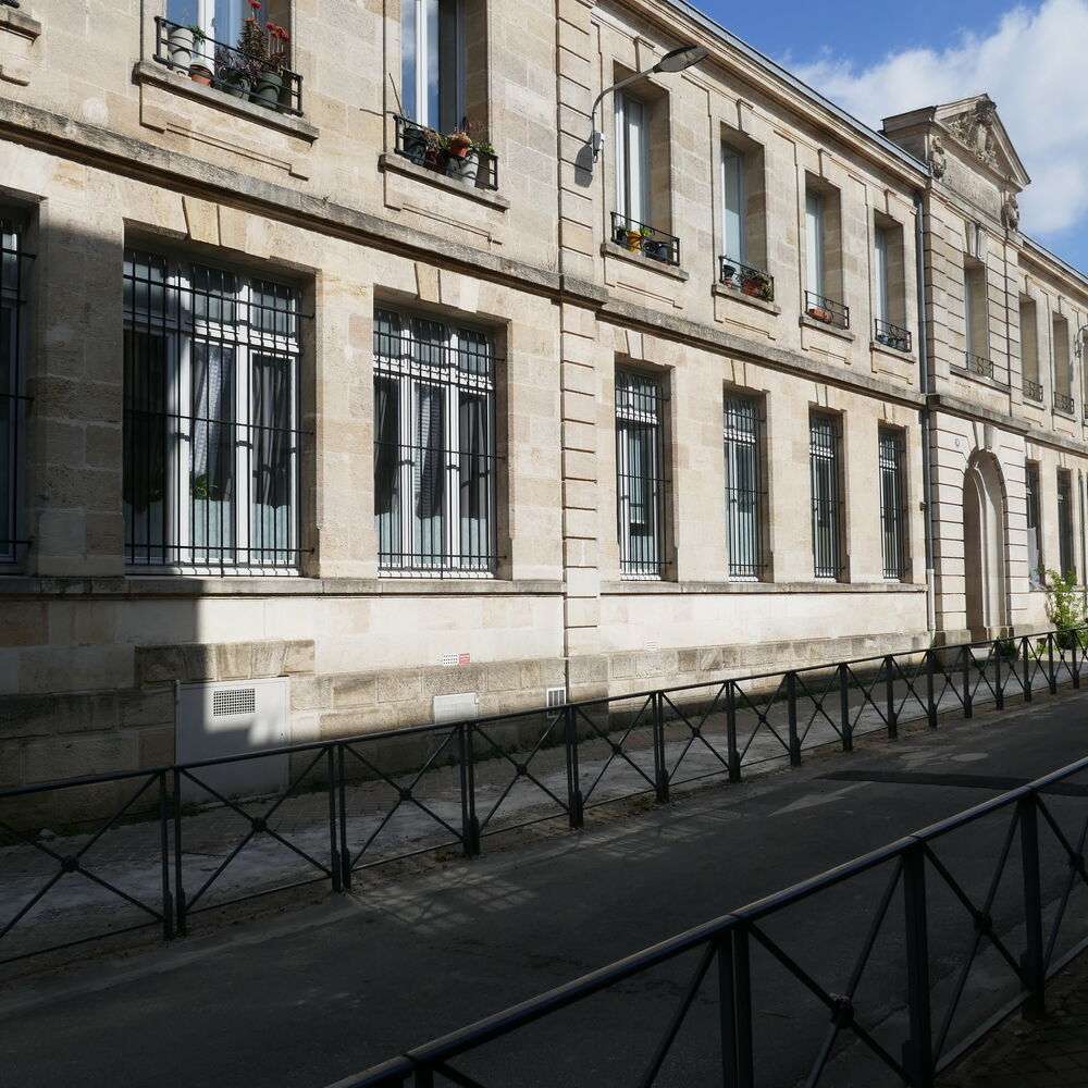 Façade principale école maternelle rue Alphonse Dupeux