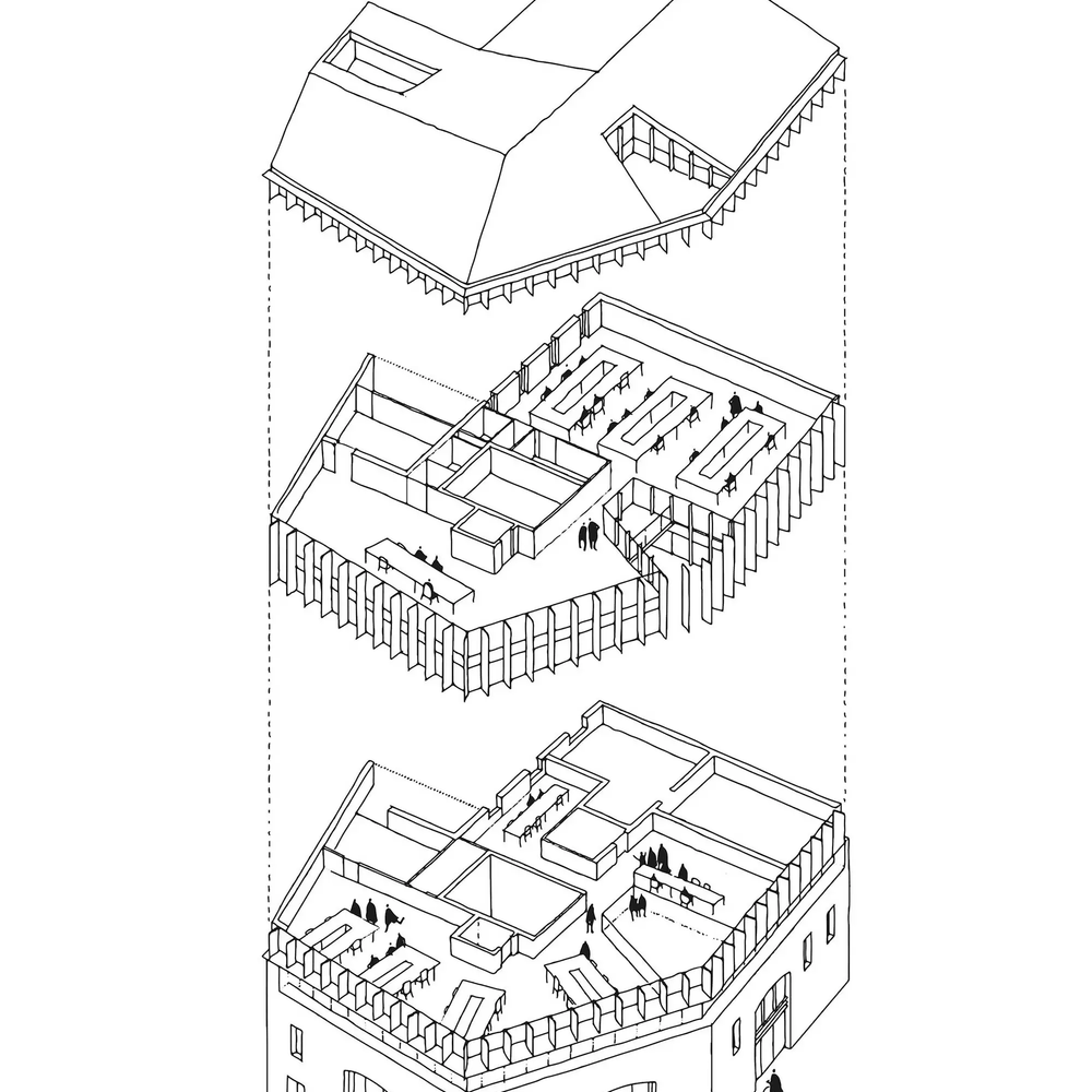 Axonométrie du projet