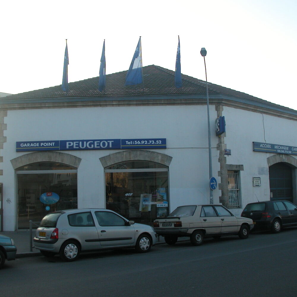 Vue de l'ancien garage 