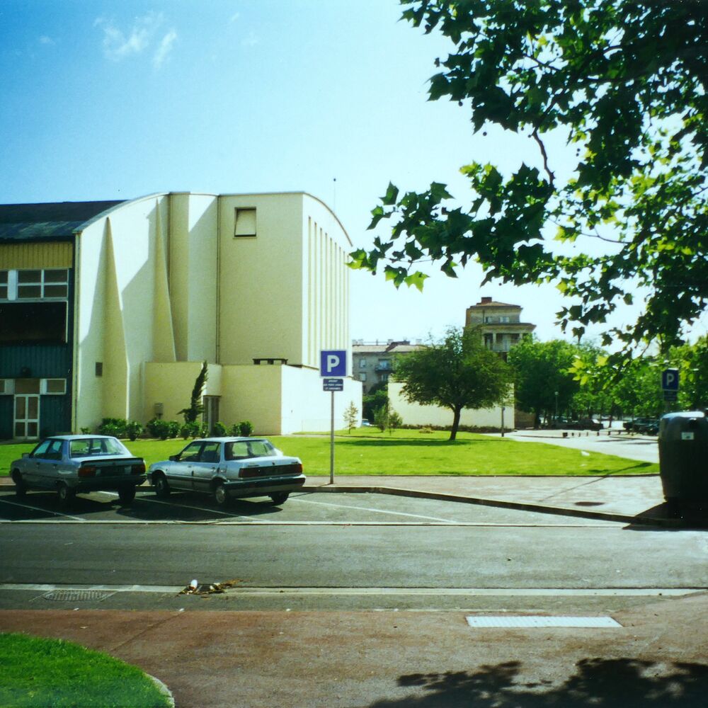 La façade ouest avant les travaux de 1999.