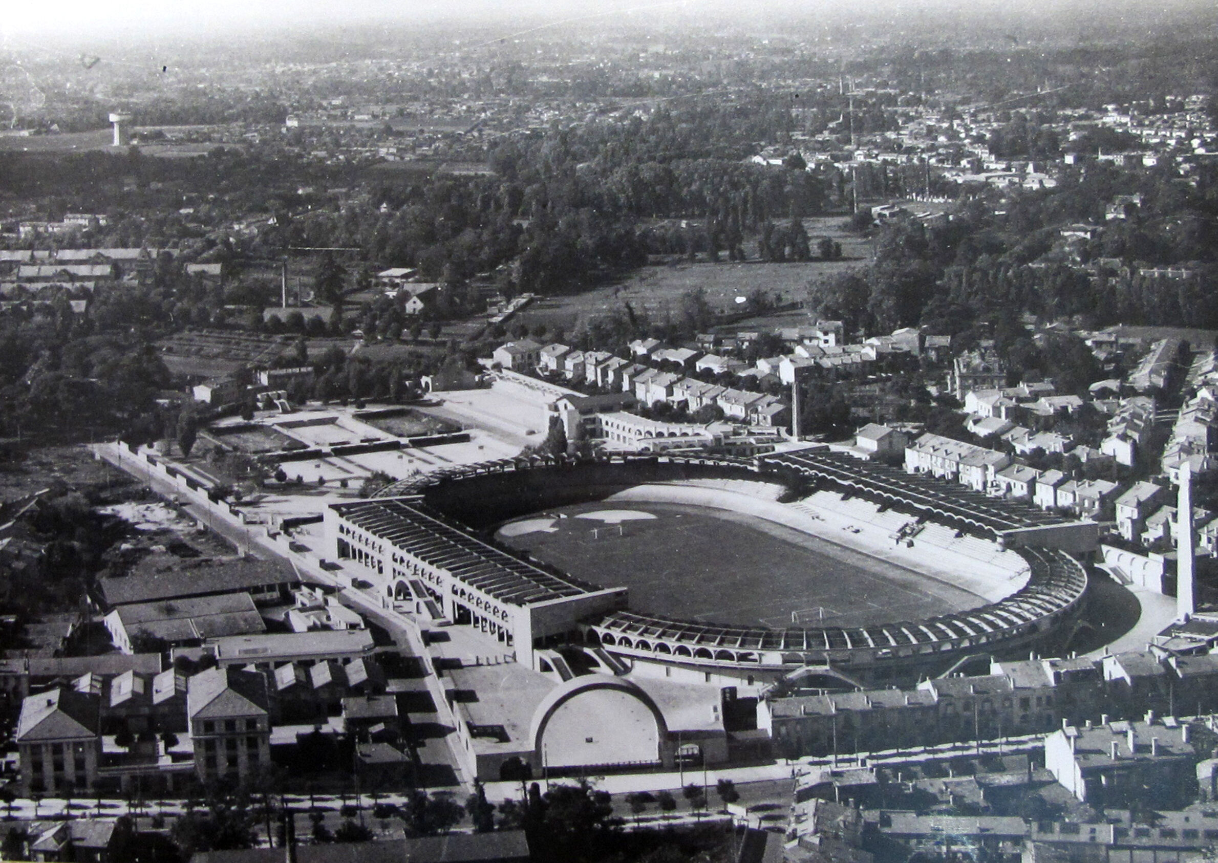 vue aérienne, vers 1935_ABM