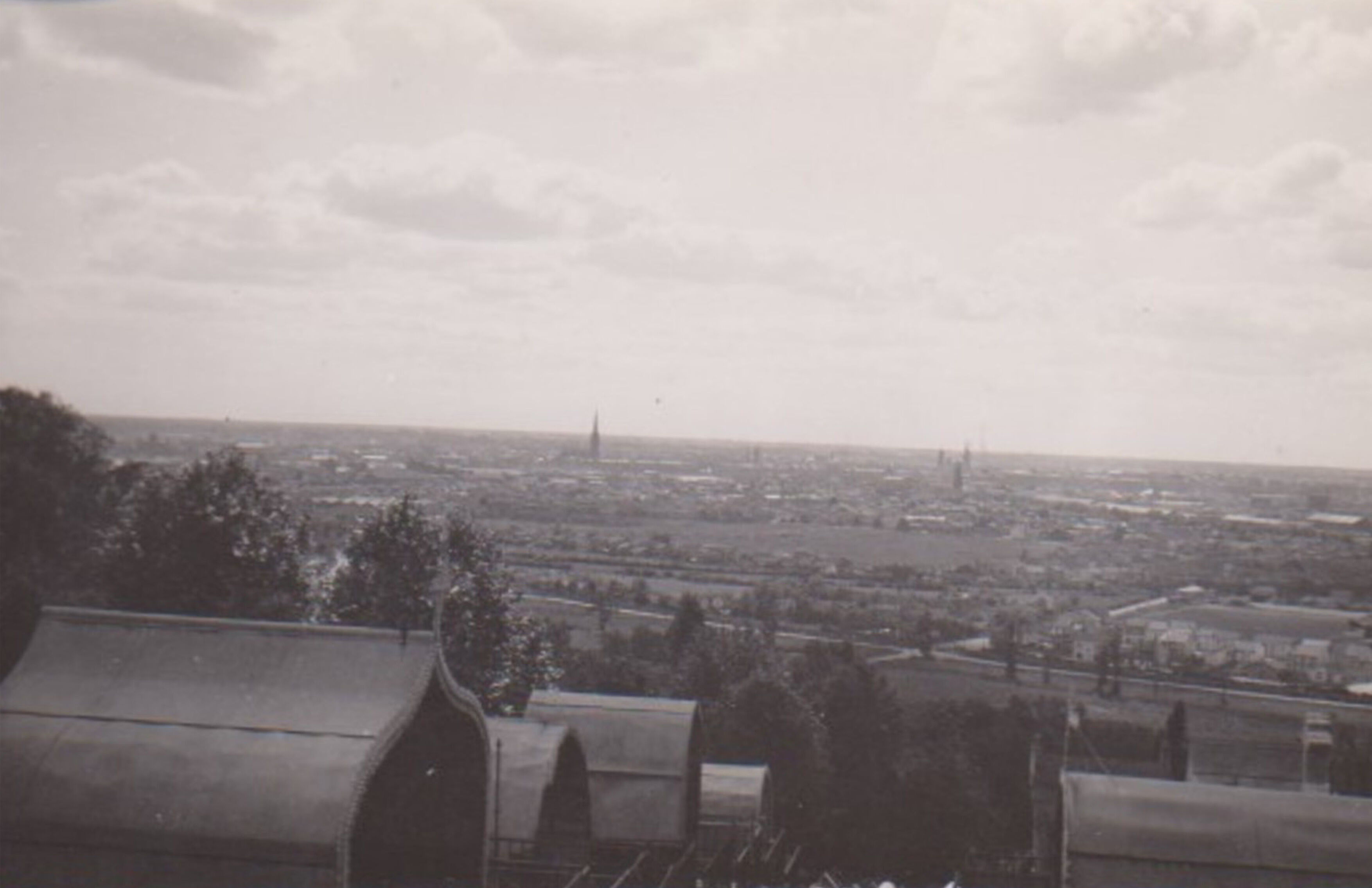 Cimetière catholique Saint-Romain à Cenon, en 1940