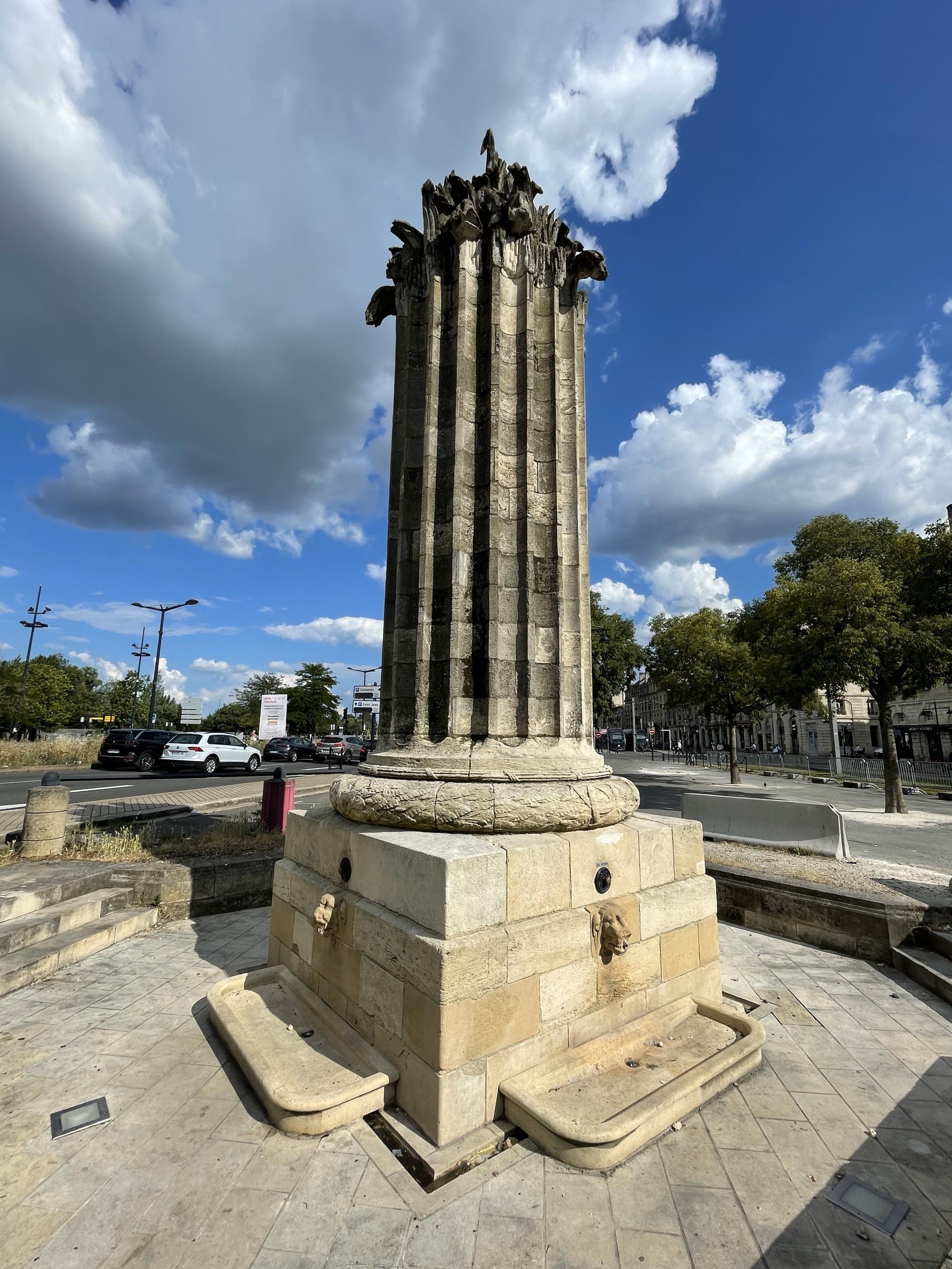 Vue Fontaine de la Grave, François Bonfin, architecte, 1788.