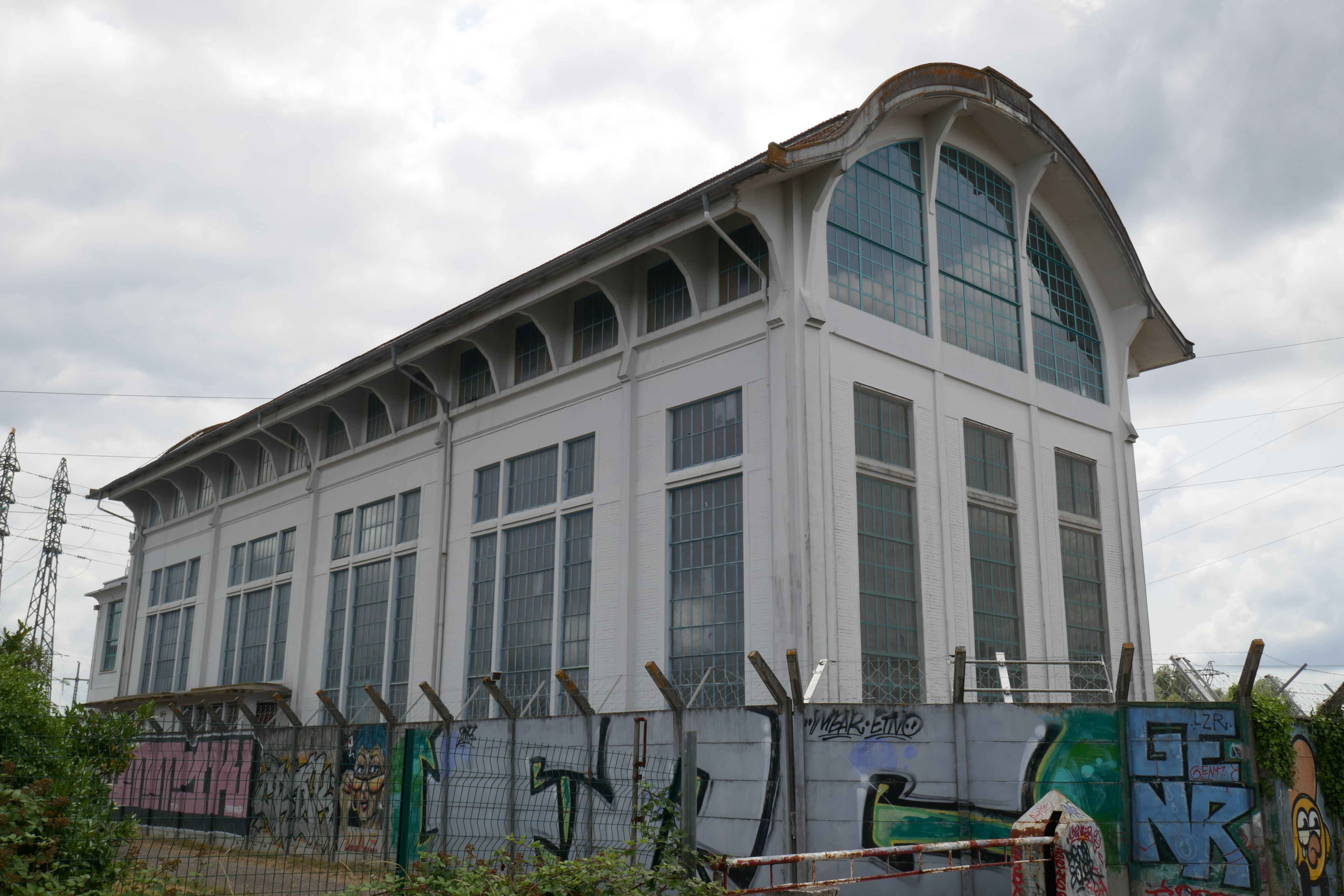 Façade Halle RTE, 1924.