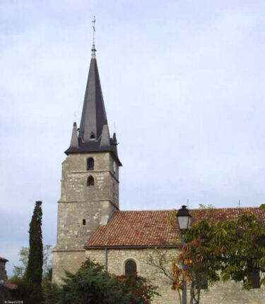 Façade principale de l'église