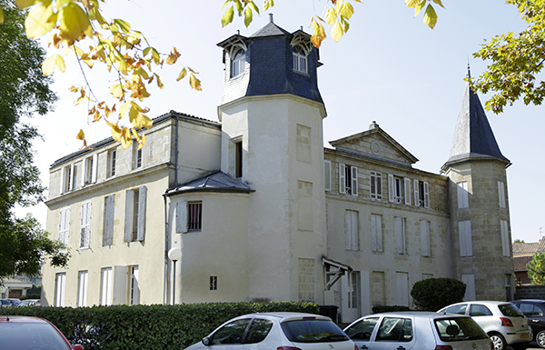 Vue de la maison de maître en 2017