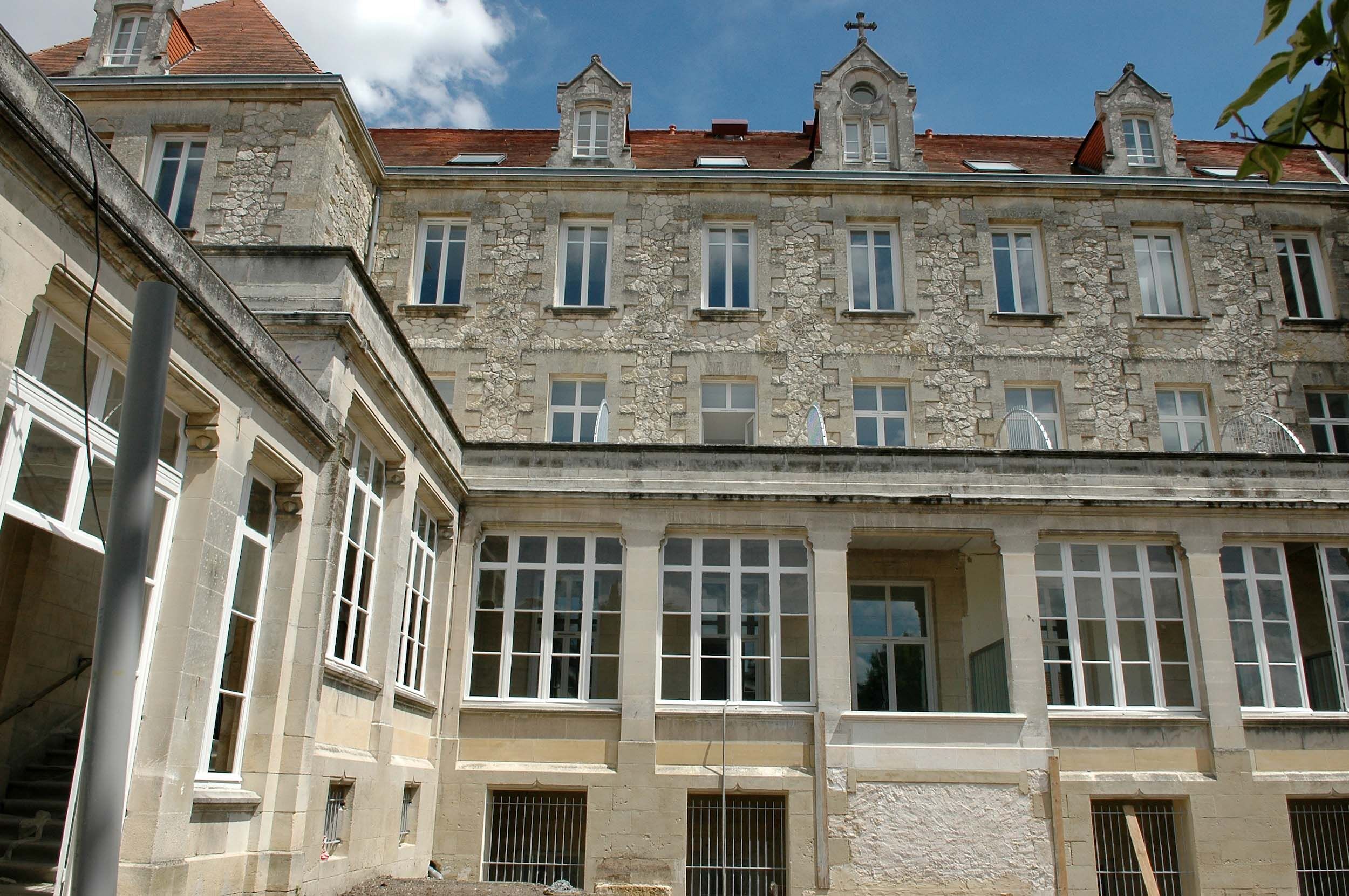 Vue de la façade ouest