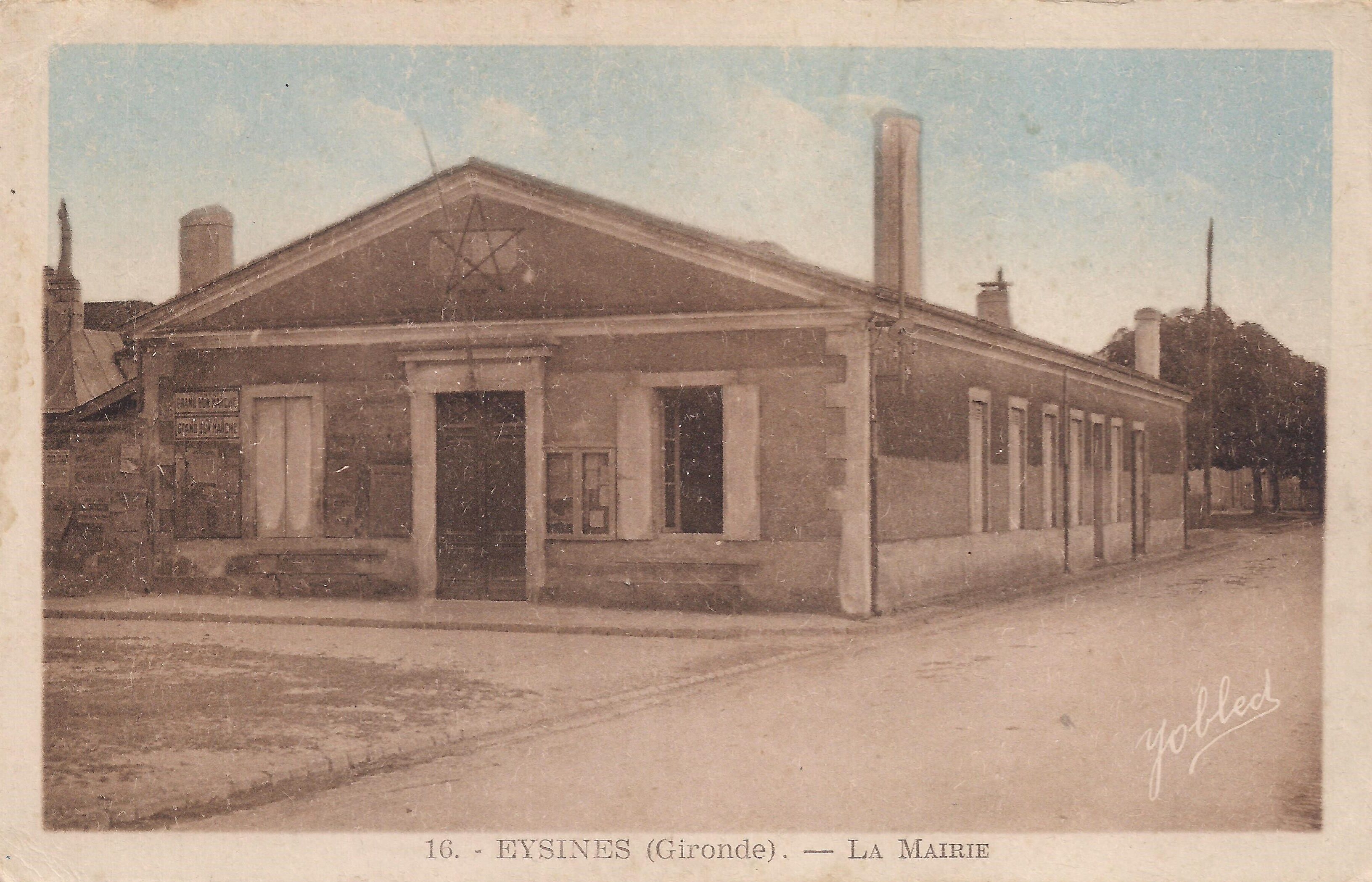 la mairie façade nord et ouest