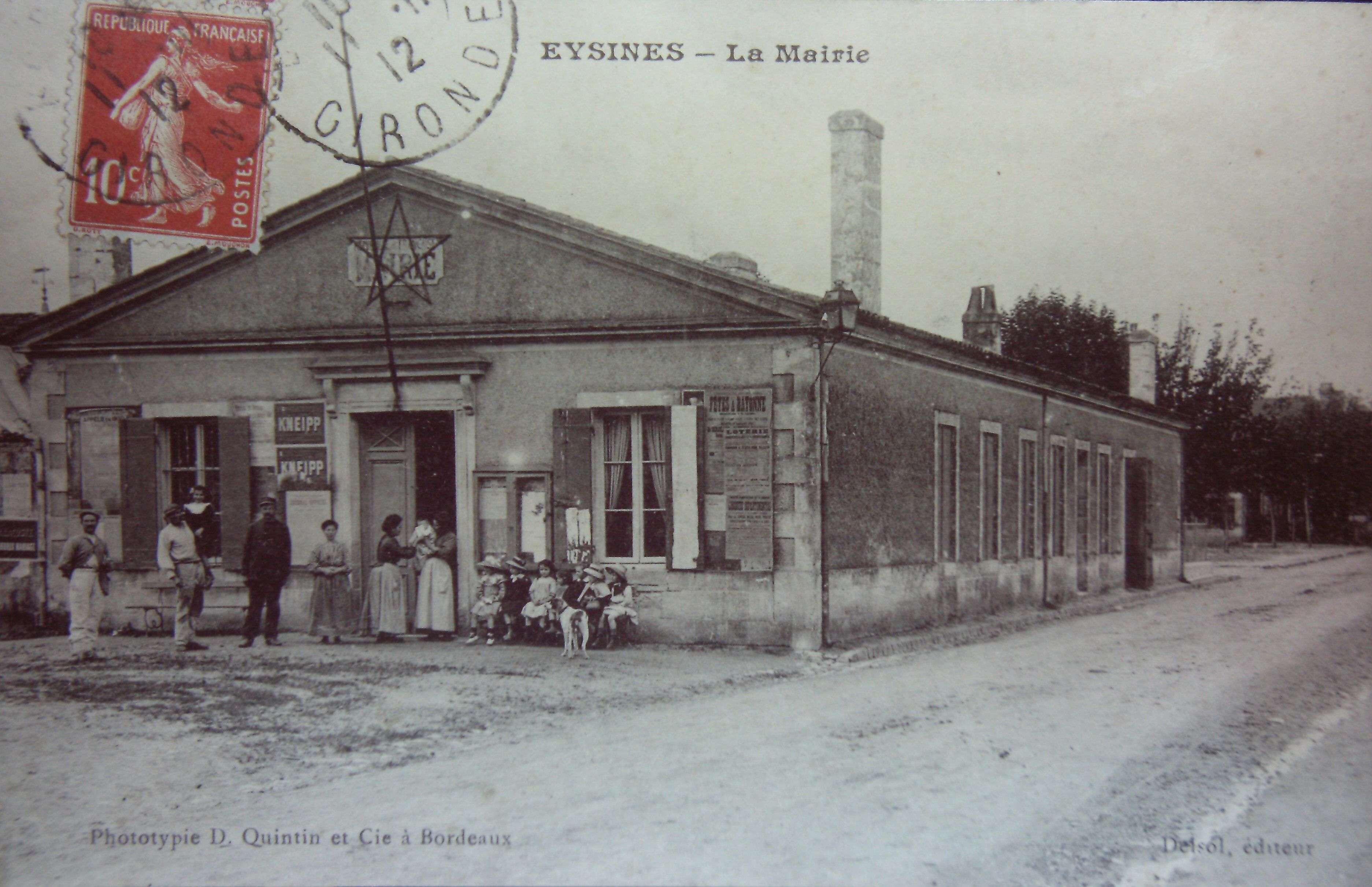 Le timbre poste indique 1912