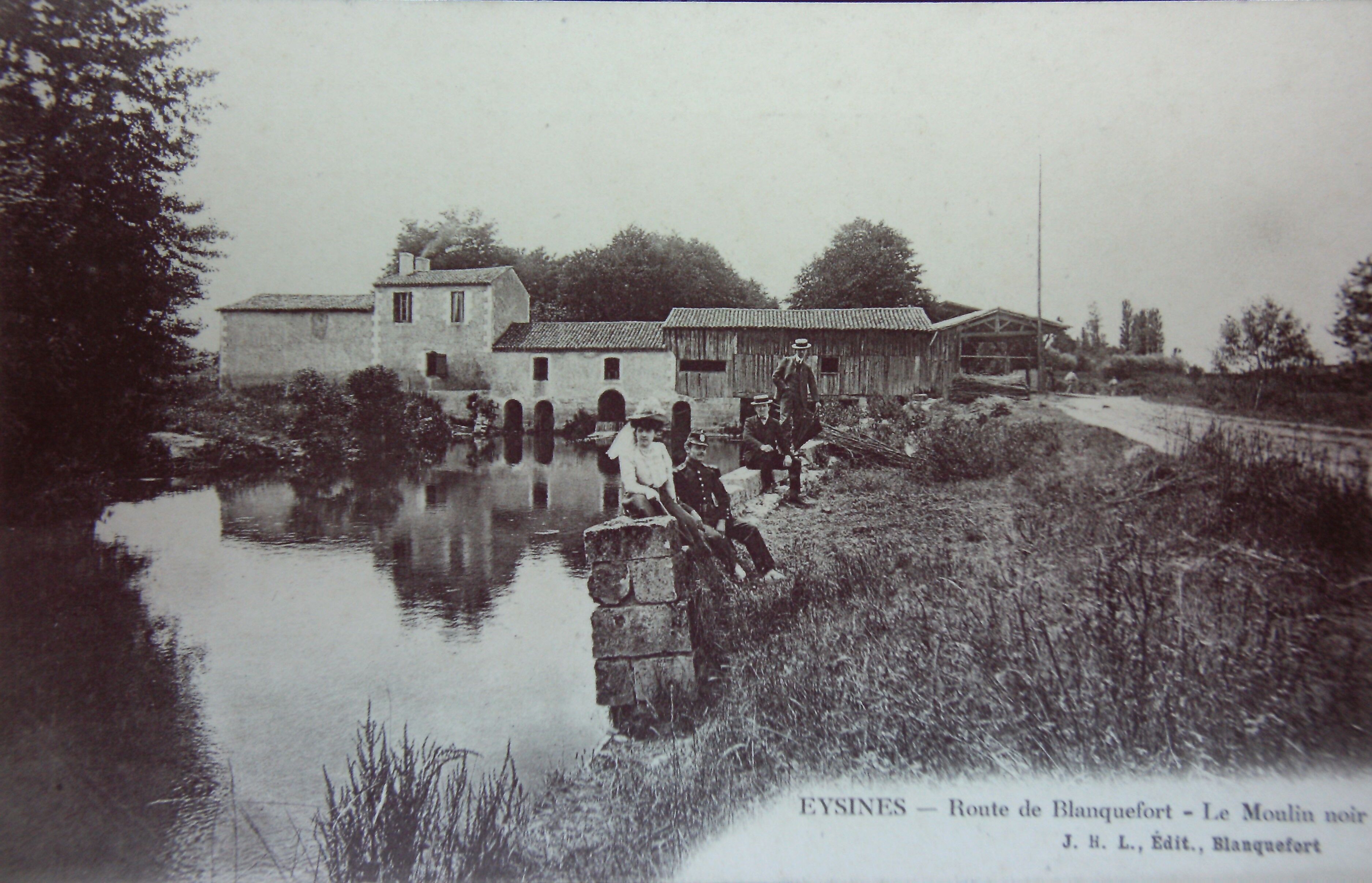 vue complète du moulin noir