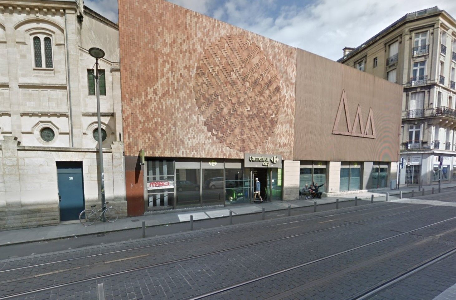 Vue de la façade en 2018 (Google street view).