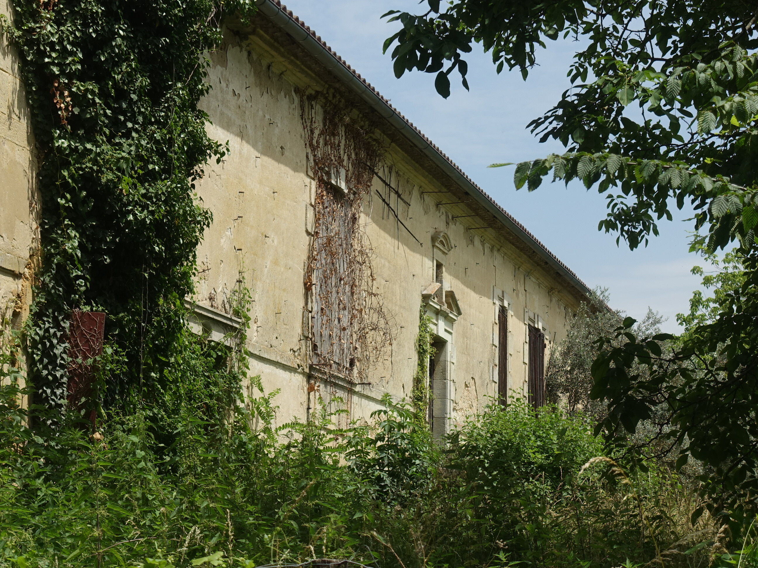 Ancien grand chai à vin devenu centre équestre -Domaine de la Burthe Floirac