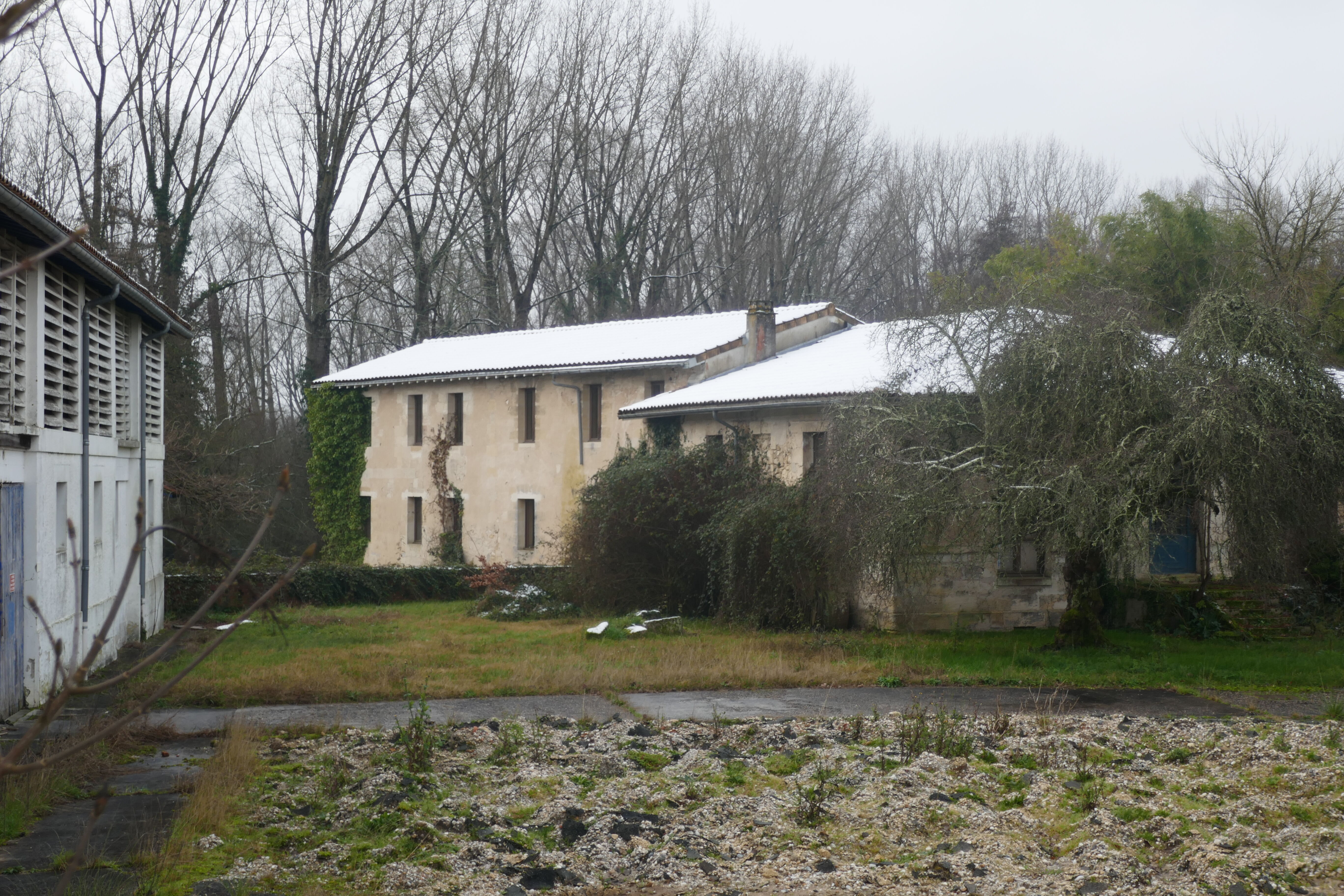 Vue d'ensemble du moulin