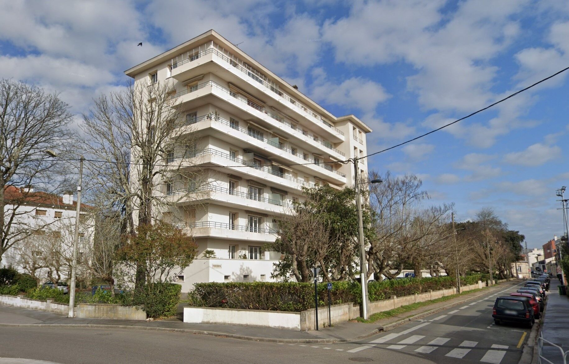 Vue d'ensemble depuis le sud.