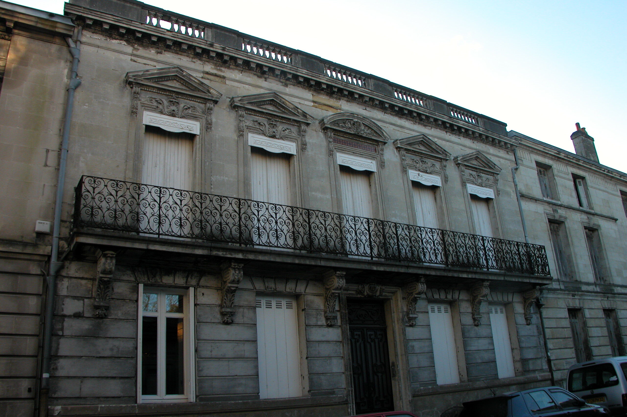Façade sur rue 