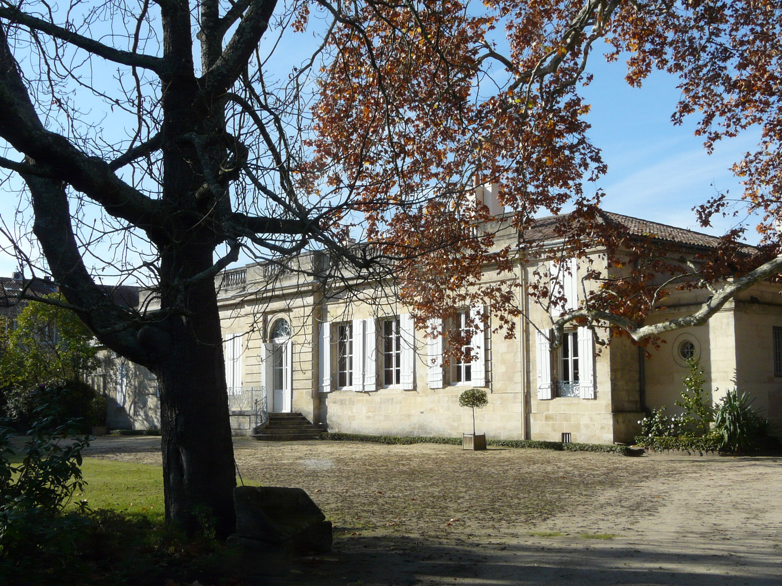 Vue de la chartreuse depuis le jardin 